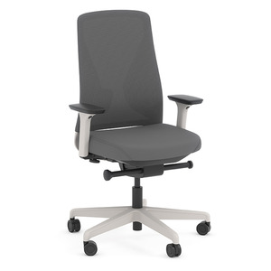 34153- SENSE MID BACK CHAIR- GREY