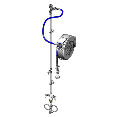 T&S Brass B-1457 Hose Reel Assembly Enclosed