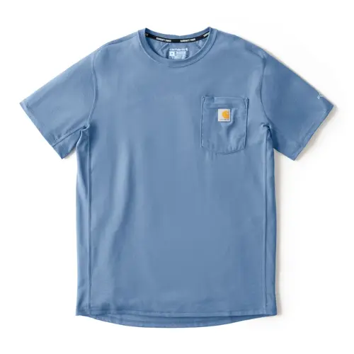 CARHARTT 106652 - Force® Relaxed Fit Midweight Short-Sleeve Pocket T-Shirt - Workwear Blue