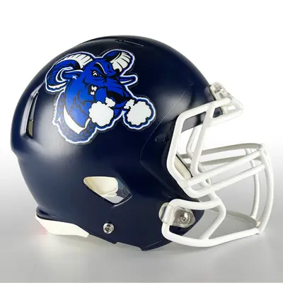 Matte Finish Football Helmet Decals