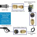 Veloci RSK Adapter Kit - 14mm Brass