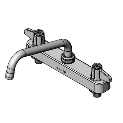 T&S Brass 5F-8CLX08 Equip Workboard Faucet Swivel