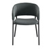 1654 JASMINE GUEST CHAIR - Charcoal