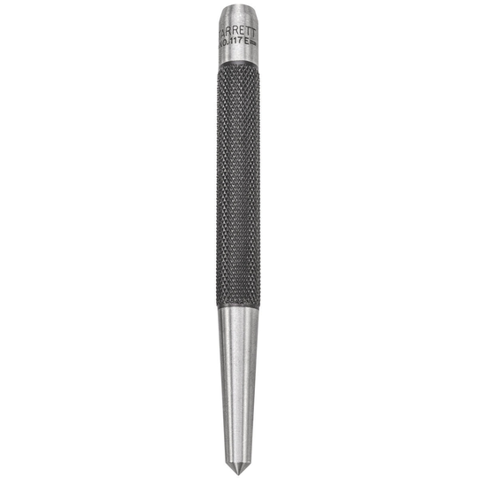 STARRETT 117E Center Punch 5"L, 1/4" Point Diameter