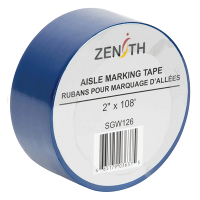 Aisle Marking Tape - 2" x 108' - Blue