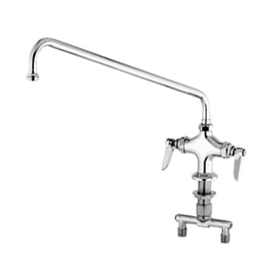 T&S Brass B-0200 Pantry Faucet Double with 18" Swing Nozzle