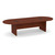  10' Classic Racetrack Conference Table with Slab Base - Cherry