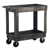 Lakeside UC54CGY 34 1/2" x 17 1/2" x 32 3/4" Utility Cart
