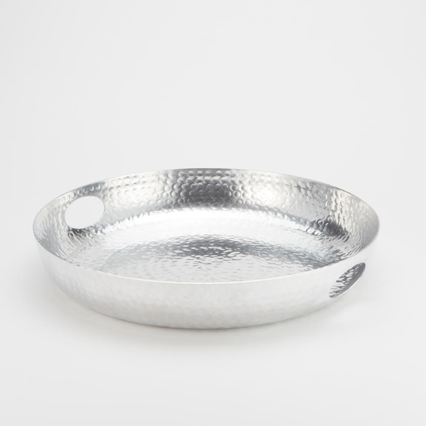 Hammered Aluminum Beverage Tubs and Trays