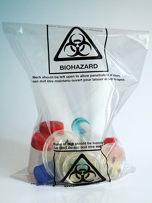 Autoclavable Biohazard Disposal Bags (Corning® Gosselin™)