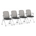 61394 ERA NESTING GUEST CHAIR - White