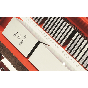 STARRETT SS .134 A1 Square Steel Gage Block - .134 In., Grade A1