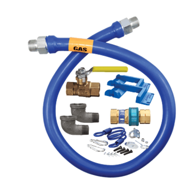 Dormont Manufacturing 1650KIT36PS Dormont Blue Hose Moveable Gas Connector Kit 1/2" Dia.