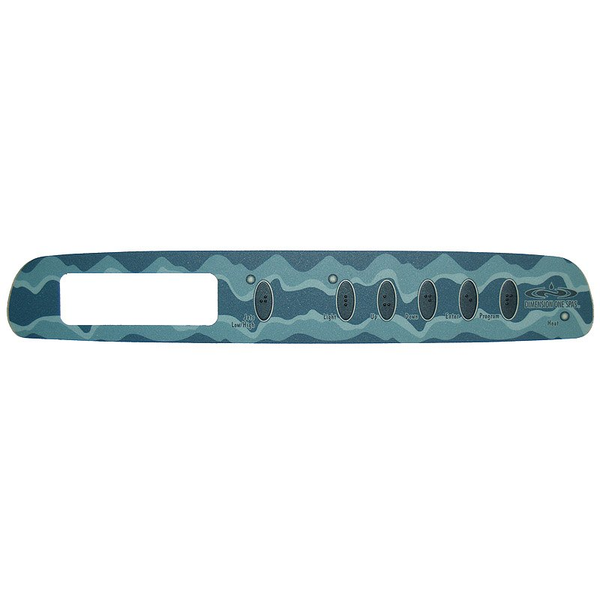 Dimension One Teal 6-Button Overlay 01560-252