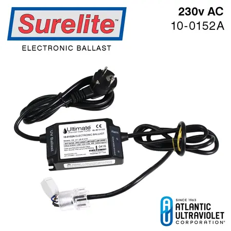 Ballast: 220v 50/60Hz European Plug, Alarm, LED