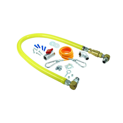 T&S Brass HG-4E-60SK Safe-T-Link Gas Connector Kit 1" Connection