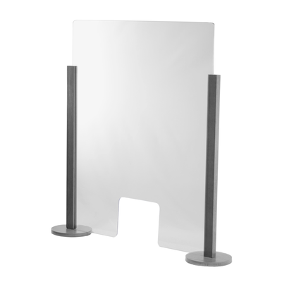 Cal-Mil 22172-83 40"W x 8"D x 40-3/4"H Counter Shield