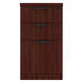 PL248 MOBILE PEDESTAL BOX/BOX/FILE - Mahogany