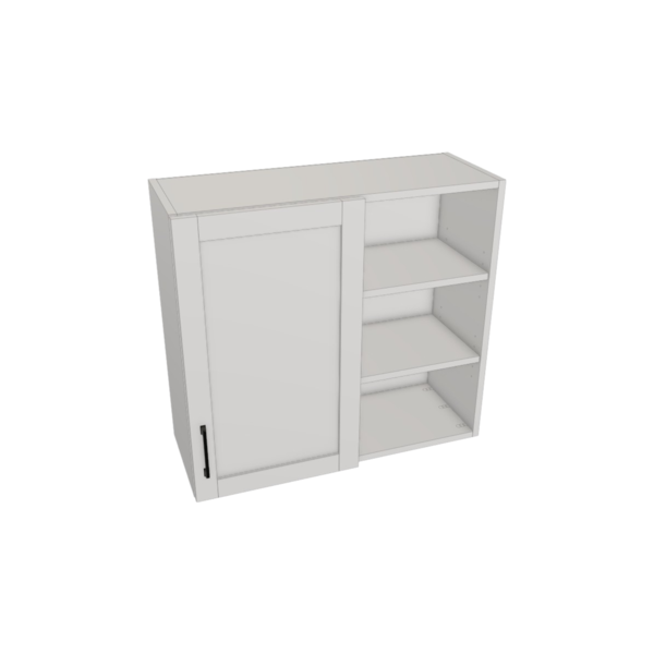 Providence Pure White Box Wall Blind Corner Kit - 33"x 30"x 13"