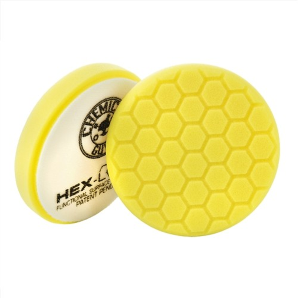 5" Yellow Hex-Logic Heavy Cutting Pad