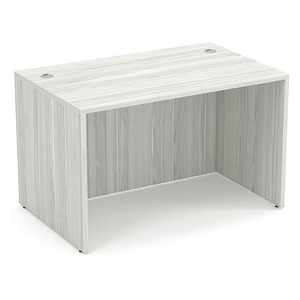 PL121 30"D x 48"W DESK SHELL- Silver Birch