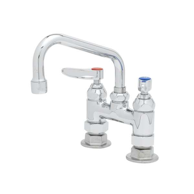 T&S Brass B-2283 Double Pantry Faucet Deck Mount