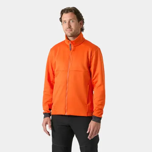HELLY HANSEN 72380 - Men's Tech Midlayer Jacket - Orange