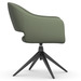CHK68068GRN0707 - SARON GUEST CHAIR - Green with Memory Spider Base