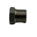 Stainless Steel Hex Bushing 1/2" MPT x 3/8" FPT
