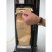 Advance Spectrum 12P paper filter bag being removed