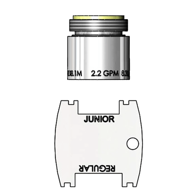 T&S Brass B-0199-09 Aerator Vandal Resistant
