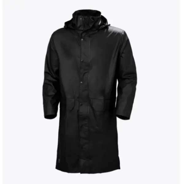 HELLY HANSEN 70186 - Voss Rain Coat - Black
