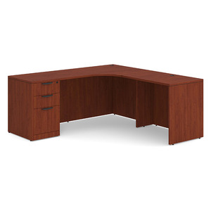 CLALD1003 Right 71"x71" Classic L-Shape Desk- Cherry