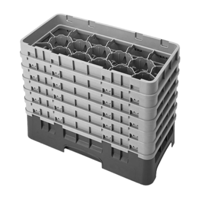 Cambro 17HS1114186 Camrack Glass Rack with 6 Extenders