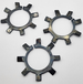 29.21MM SPLIT EXTERNAL TOOTH LOCK WASHER SPRING STEEL PLAIN W/ LIGHT OIL PER PRINT