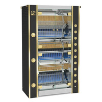 Rotisol GF975-8G-LUX GrandFlame Gas Rotisserie Oven, Countertop, 8 Spits