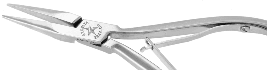 Excelta Cutters - Long Nose Fine Tip - Relieved Head - Carbon Steel - 7249E