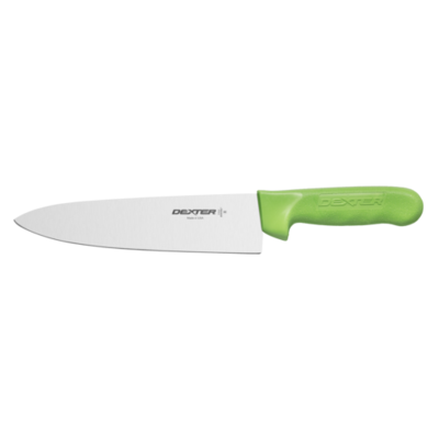 Dexter 12443G SANI-SAFE® 8" Cook's Knife - Green Handle