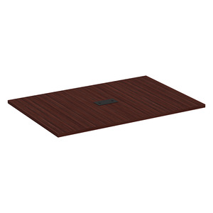 PL438THALF 47" x 71" RECTANGULAR BOARD TABLE TOP ONLY - Mahogany
