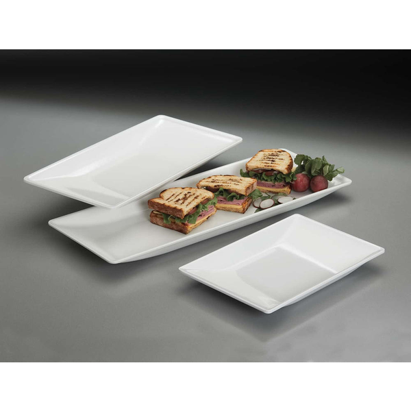 Trapezoid Melamine Platters