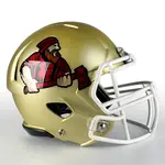 Ghost Finish Chrome Football Helmet Decals