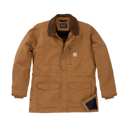 CARHARTT 107669 - Men's Montana Relaxed Fit Duck Ranch Coat - Carhartt Brown