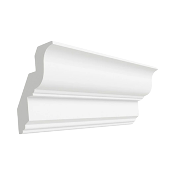 Metropolitan Classic Crown Moulding - 96"W x 3/4"D x 3 3/4"H