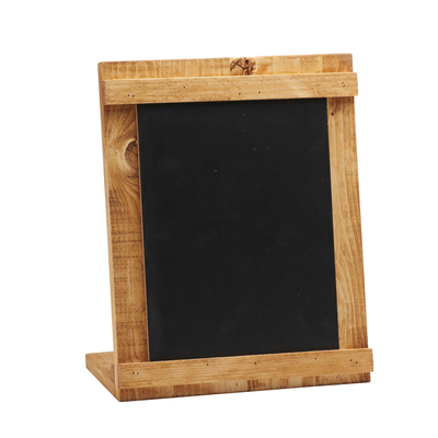 Cal-Mil 3489-811-99 8.5"W x 11"H write-on area Madera Write-On Chalkboard