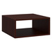 PL9997 COMPOSE END TABLE CUBE- MAHOGANY