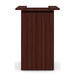PLCUBED2040 40" CUBE BASE WITH DOOR- MAHOGANY