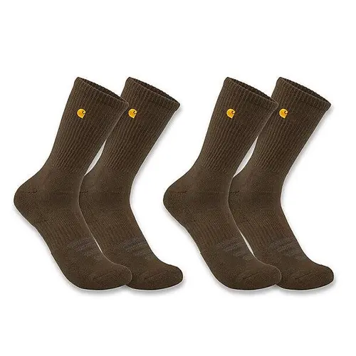 Carhartt ASC2252 - Force Midweight Crew Sock 2-Pack - Tarmac