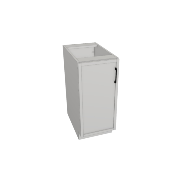 Fresno Pure White Box  Full Hight Base Kit - 15"W X 34 1/2”H X 24”D