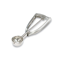 Vollrath 47158 Standard Round Bowl Disher, #50 (5/8 oz), Squeeze Handle, Solid Stainless Steel Metal