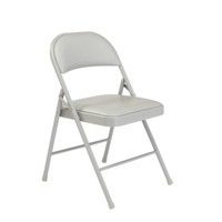 NPS 952 Basics by NPS® 900 Series Vinyl Padded Steel Folding Chair, Pack of 4